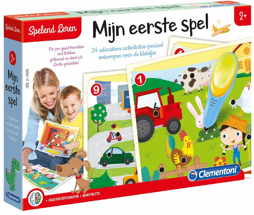 Clementoni Spelend Leren Mijn Eerste Spel - 12 Activiteiten