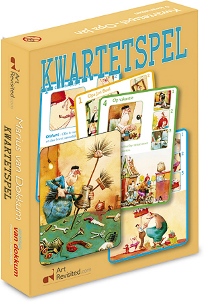 Kwartetspel XL - Opa Jan