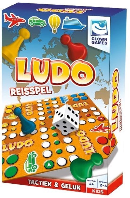 Clown Games Ludo Reisspel