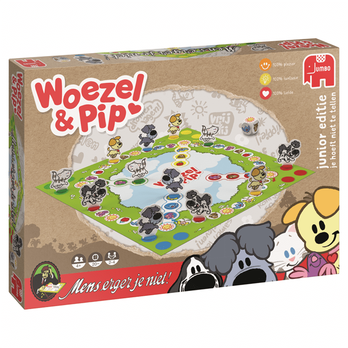 Mens Erger Je Niet - Woezel & Pip