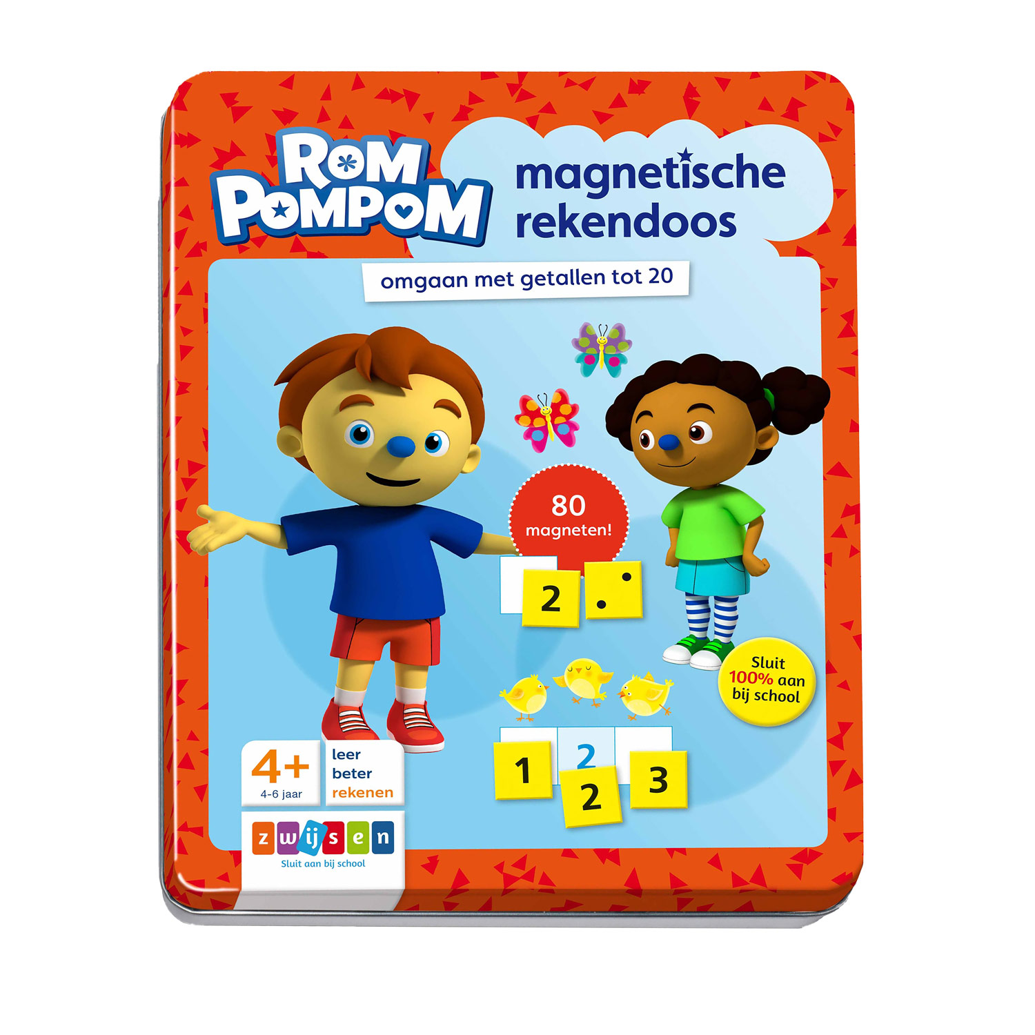 Rompompom magnetische rekendoos